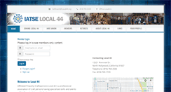 Desktop Screenshot of local44.org